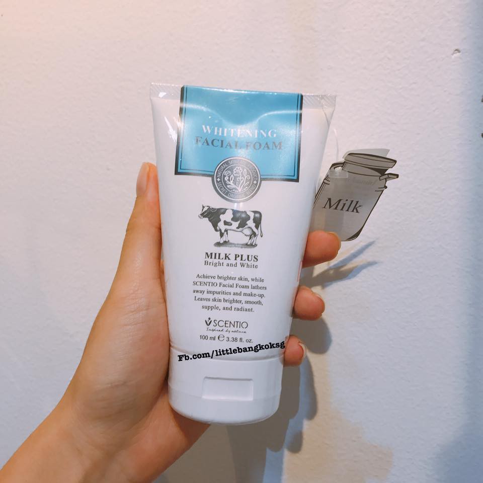 Sữa rửa mặt trắng da sữa bò Milk Plus