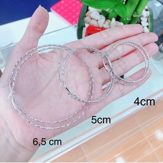 Khuyên tai dáng tròn đủ size