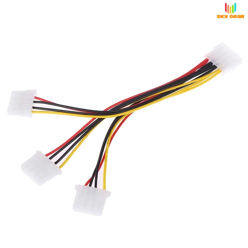 Dây chia 4pin Molex 1 ra 3
