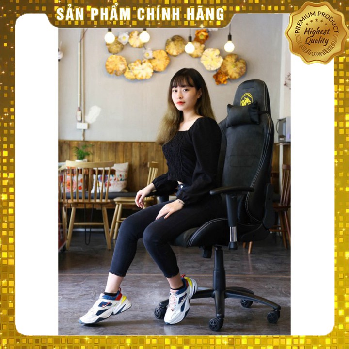Ghế gaming cao cấp E-Dra Midnight EGC205 - Ghế chơi game cao cấp - Chất liệu: da PU cao cấp, sợi carbon - Bảo hành 1 năm