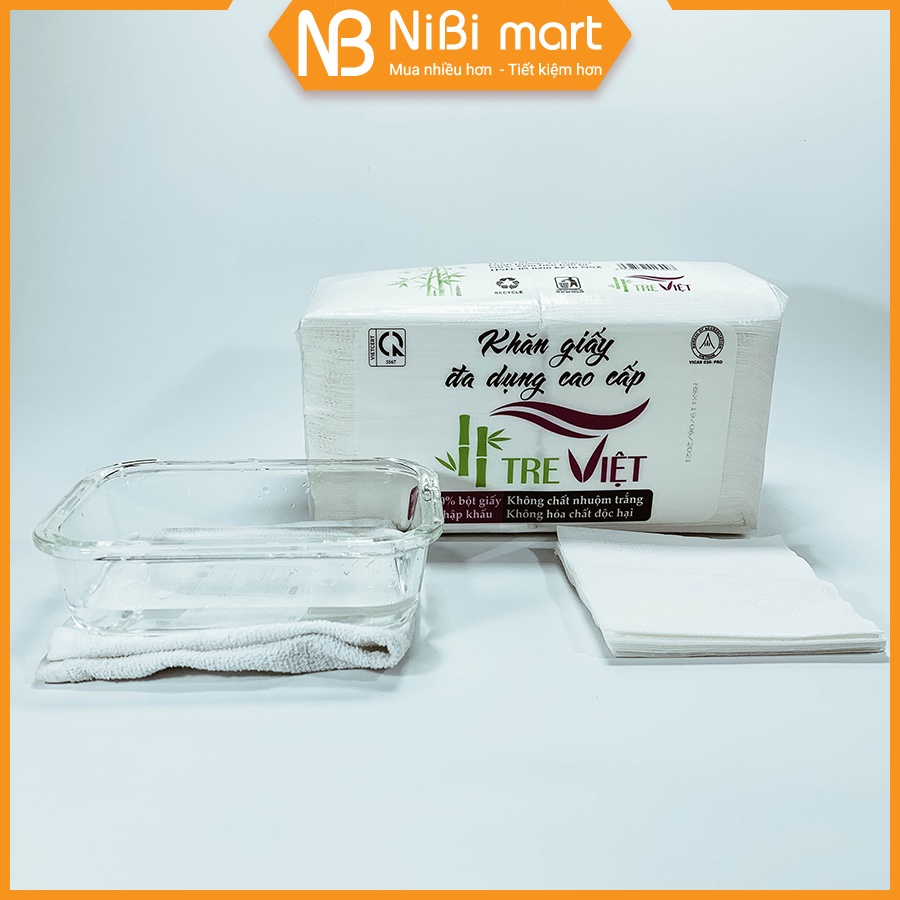 Giấy Ăn Đa Năng Tre Việt Tre Việt Siêu Dai Tiết Kiệm Bịch 500g DL-22