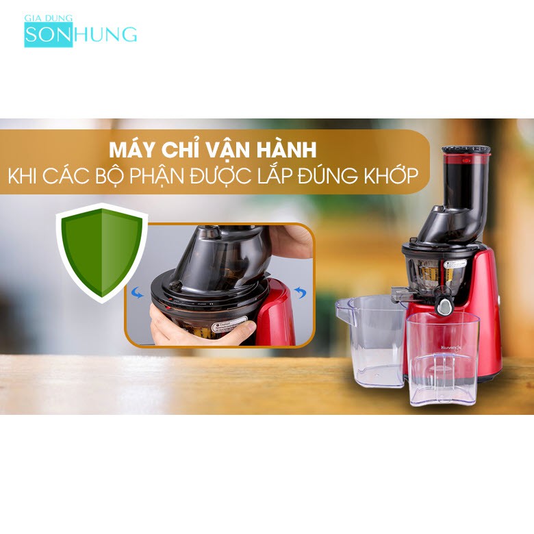 MÁY ÉP TRÁI CÂY TỐC ĐỘ CHẬM KUVINGS C7000 CÔNG SUẤT 240W XUẤT XỨ HÀN QUỐC [BẢO HÀNH CHÍNH HÃNG 1 NĂM]