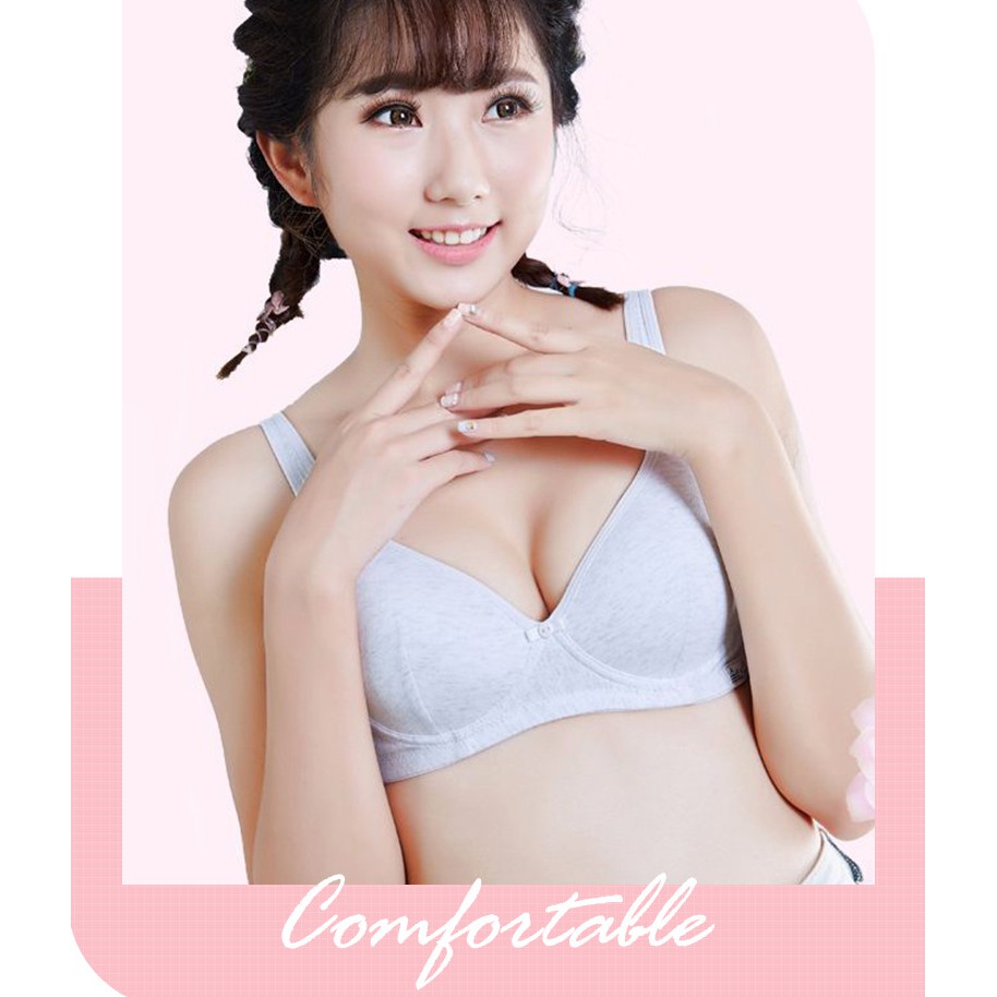 Bra / Áo Ngực Cotton Nữ Sinh Xuất Đông Âu ( AL : 182 ) Hàng Loại Đẹp. | BigBuy360 - bigbuy360.vn