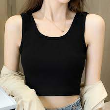 Áo croptop ba lỗ nữ dáng ôm 100% COTTON, Áo thun ba lỗ nữ dáng croptop nhiều màu
