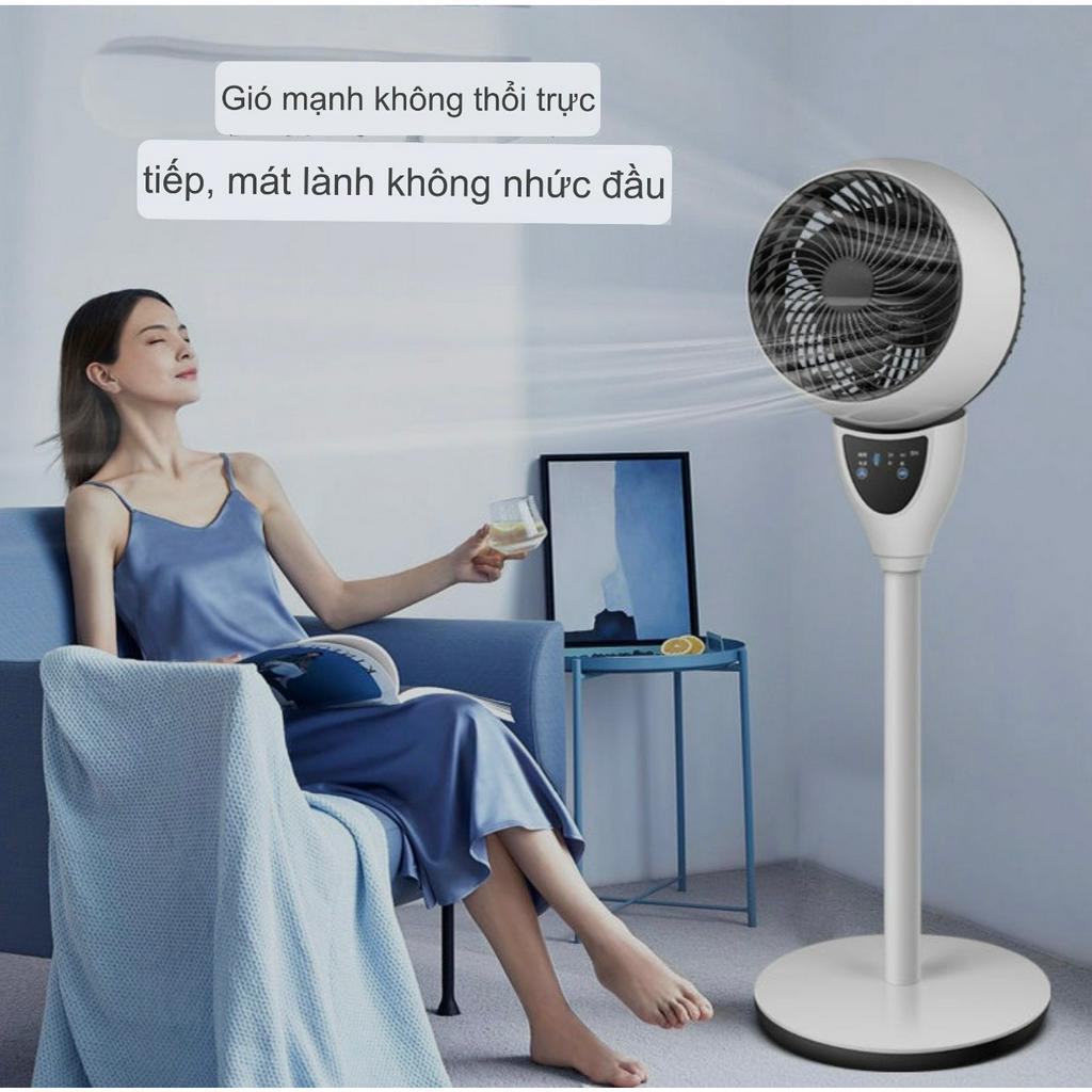 Quạt Tuần Hoàn Lưu Thông Không Khí Camel, Điều khiển Từ Xa 3 Chế Độ Gió Cao Cấp, 50W, Cao 112cm