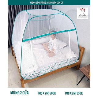 Màn Chụp Đỉnh Rộng Cao Cấp Mộc Miên - Mẫu 3D ( Hà Nội ).