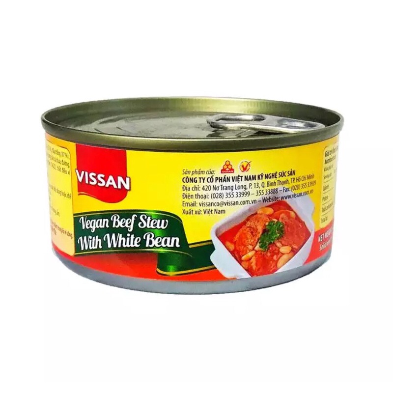 Bò nấu đậu chay vissan 170g - 075