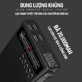 Pin Sạc Dự Phòng Remax RPP-102 20000mAh
