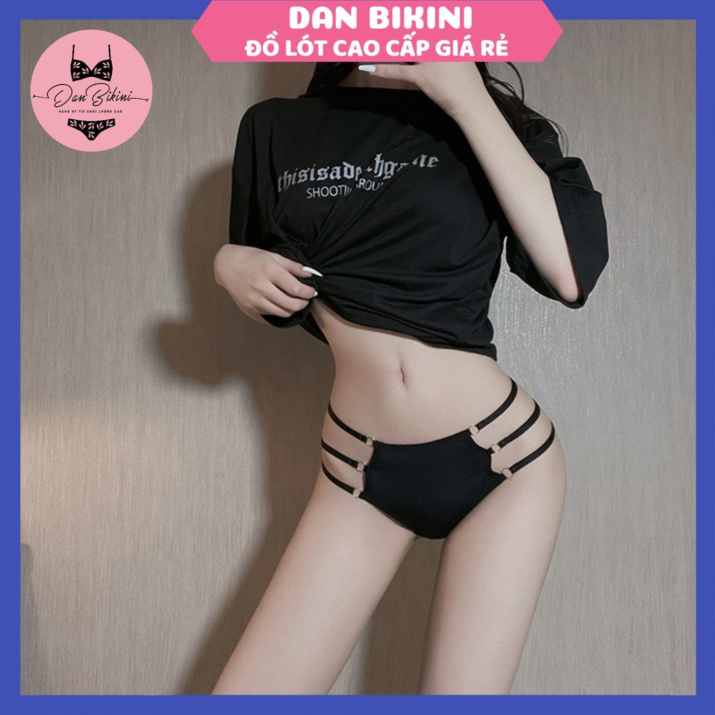 Quần Lót Nữ - Quần lót lọt khe su cao cấp thiết kế 3 dây hông điệu đà cá tính Mã 6003