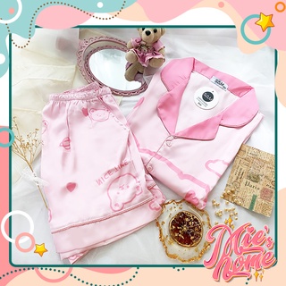 Đồ bộ nữ mặc nhà,pijama lụa,đồ ngủ nữ-Mie