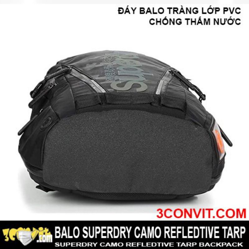 Balo laptop laptop 15.6 inch Phản Quang Chống Nước Super.Dry Camo Reflective Tarp Rucksack