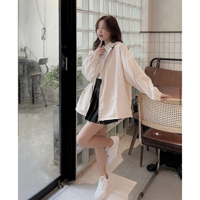 ÁO KHOÁC NHUNG LÌ LÓT BÔNG DÀY GẦN 1KG ULZZANG ( kèm ảnh thật + vìeo shop quay )