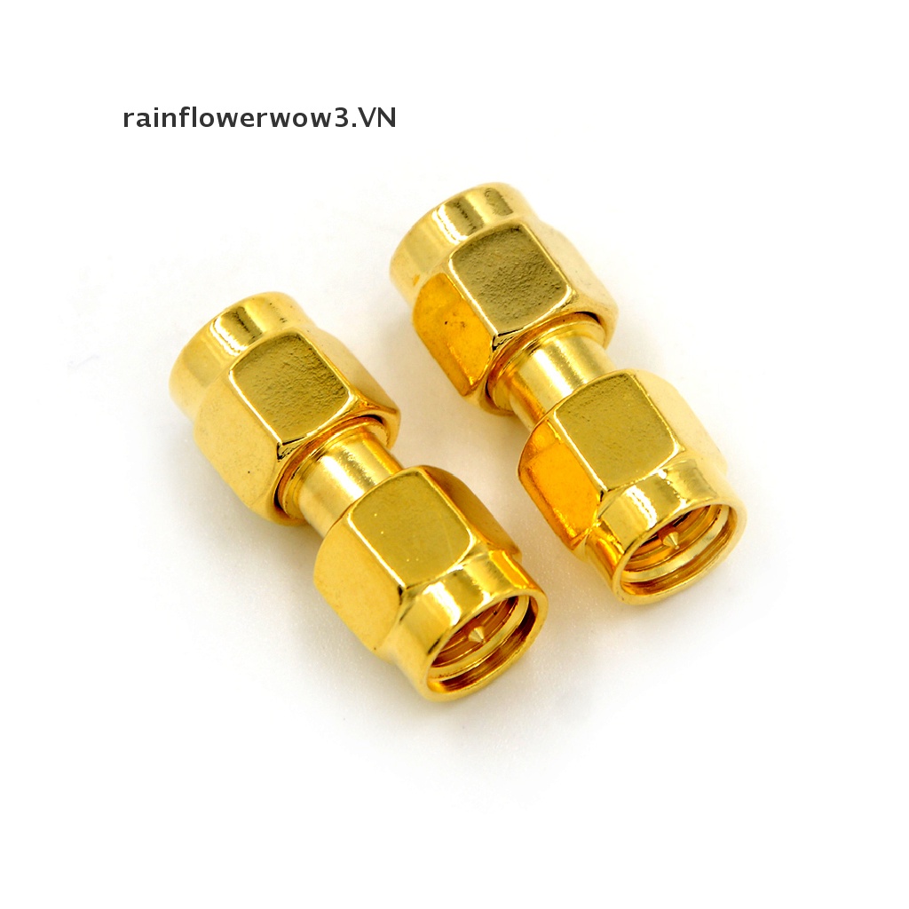 Set 2 Đầu Nối SMA Male Sang SMA Male Plug in series RF Coaxial