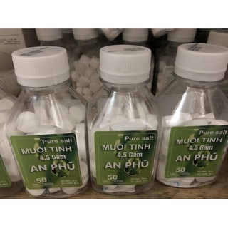 Muối tinh 4,5 Gam An Phú - Sát khuẩn, làm sạch mũi, họng, mắt, mũi
