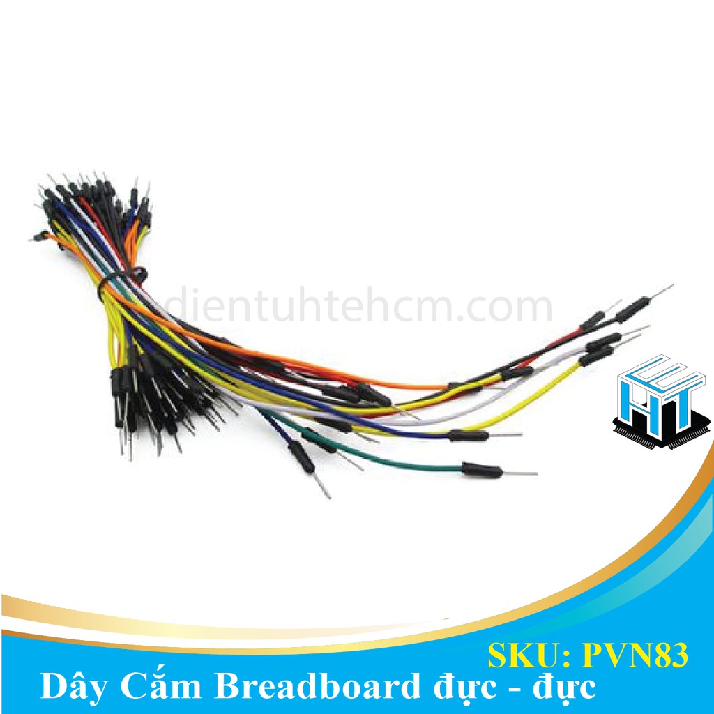 Dây Cắm Breadboard đực - đực nhiều kích cỡ 65 sợi