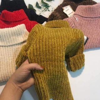 Áo len tuyết phom nhỡ