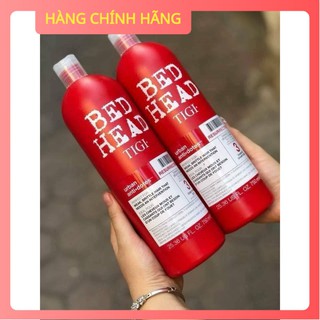  Tigi đỏ Cặp dầu gội TIGI BED HEAD phục hồi tóc hư tổn 750ml