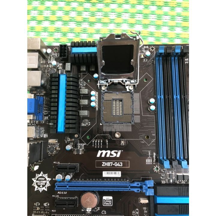 Mainboard MSI Z87-G43, main SK 1150, main 4 khe ram, # main chuyên game đồ họa