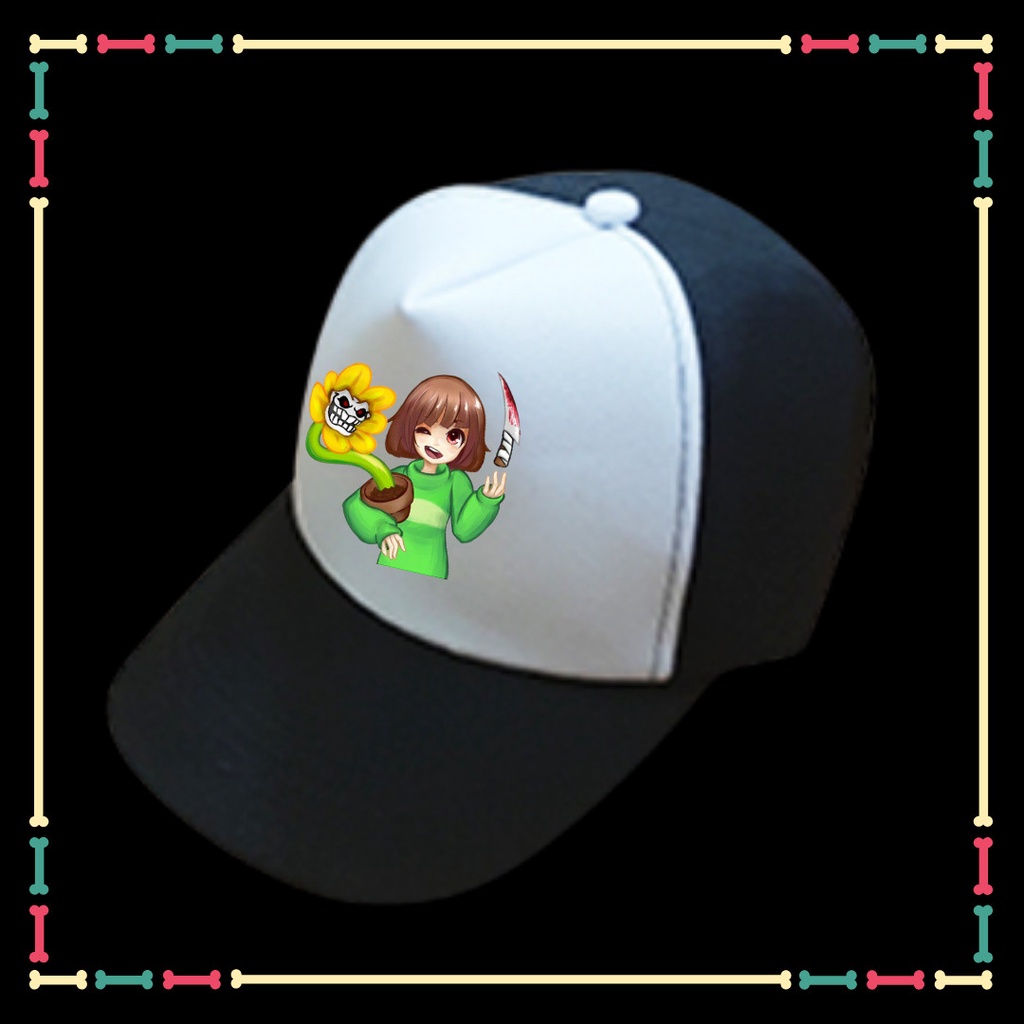 Mũ lưỡi trai cho bé gái in hình Chara ( Biệt đội Gangster)