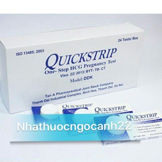Hộp 24 que thử thai Quickstrip