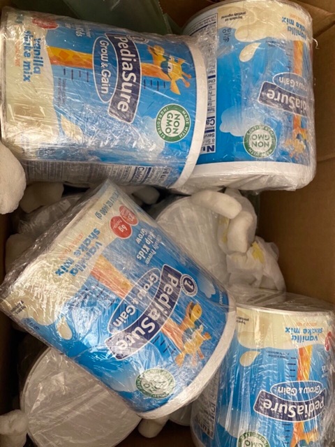 Sữa Pediasure Go &amp; gain Vanilla Shake mix