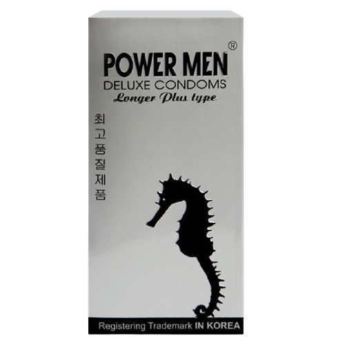 Bao cao su Power Men Cá Ngưa Xám – Hộp 12 Chiếc