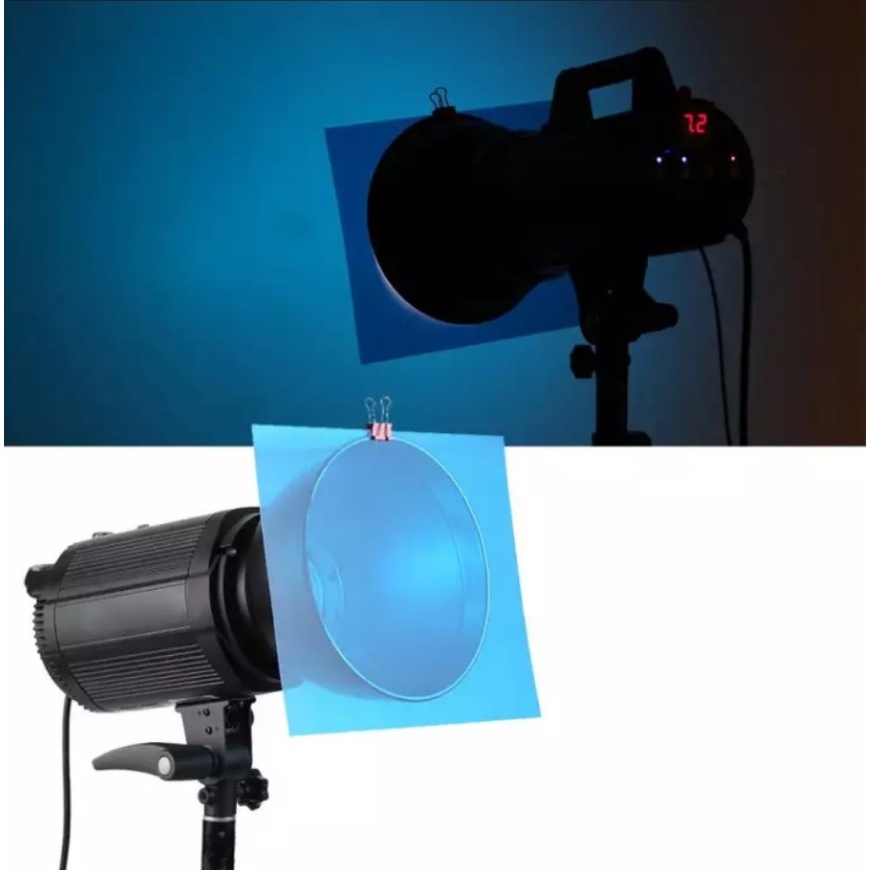 Combo filter 11 màu cho đèn studio