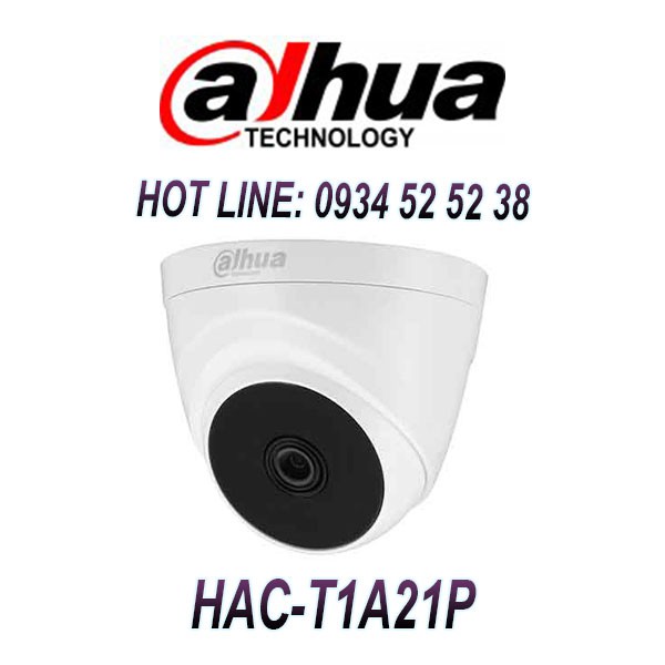 Camera Dahua 2.0MP HAC-T1A21P Hồng Ngoại 20 MéT