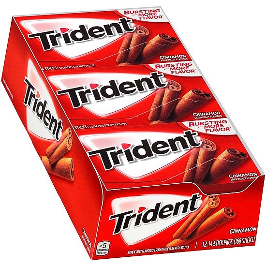 Kẹo cao su Trident Mỹ (4 vị)