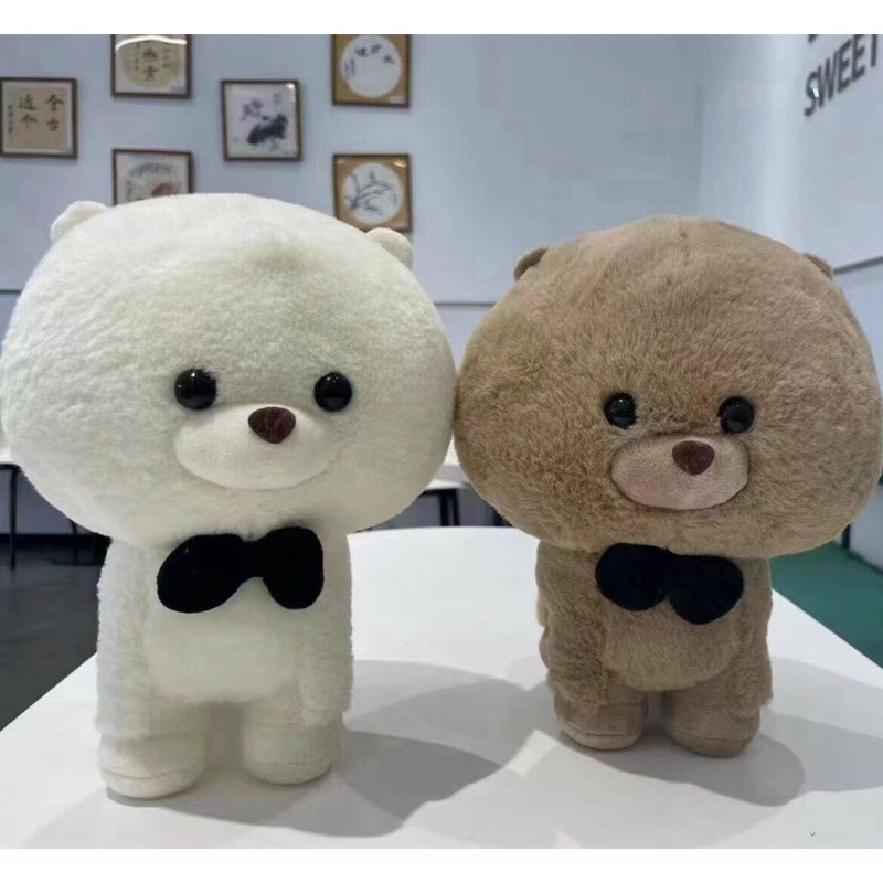 Gấu Bông CHÓ PUG-CHÓ SHIBA-CHÓ MẶT XỆ-CHÓ BI CHON Đáng Yêu-Chất Miniso Mềm