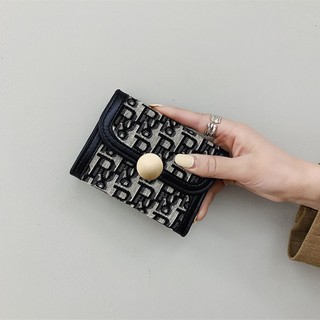 Ví Ngắn Nữ Mini Cầm tay Dáng Mỏng SHINNO X022 Phong Cách Retro Hàn Quốc