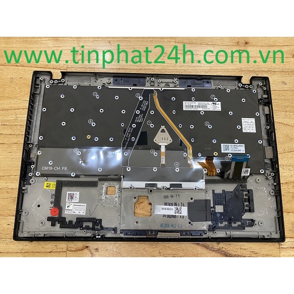 Thay Vỏ Mặt C Laptop Lenovo ThinkPad X1 Carbon Gen 7 AM1A1000100 SM10Q99147