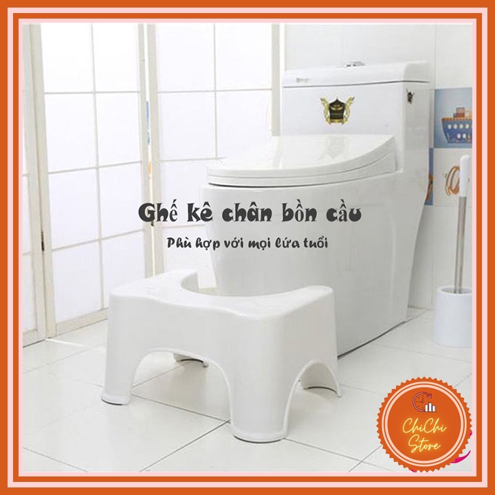 Ghế Nhựa Kê Chân Toilet , Bồn Cầu Khi Đi Vệ Sinh chống táo bón Việt Nhật 2136 tiện dụng_CC888