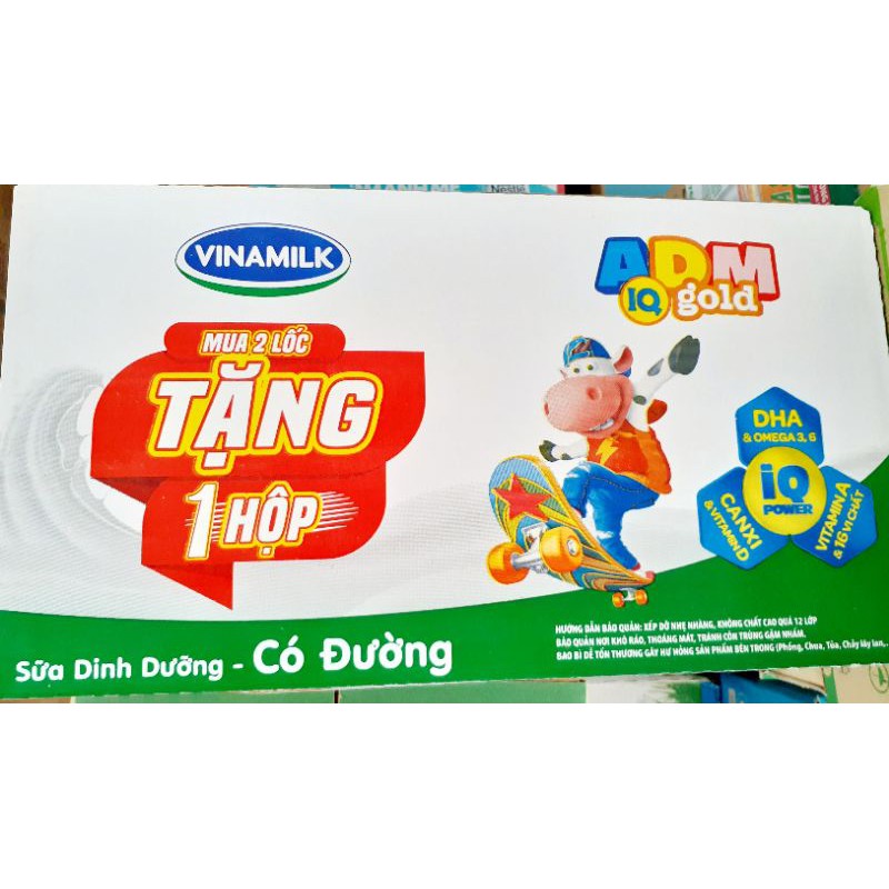 (LẺ GIÁ SỈ)Thùng sữa Adm gold 48 hộp 110ml