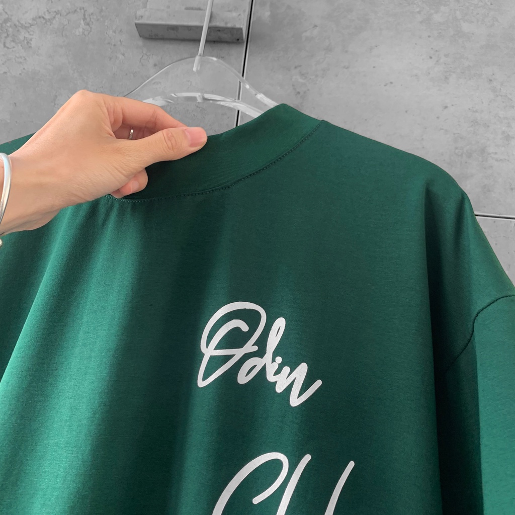 ÁO THUN OVERSIZE ODIN CLUB GREENIE, Áo phông oversize nam nữ, Local Brand ODIN CLUB