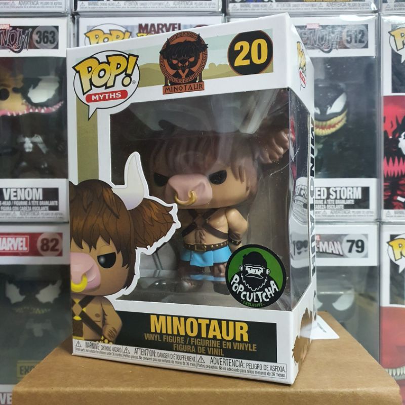 Đồ chơi mô hình funko pop 20 Minotaur Popcultcha Sticker - Myths