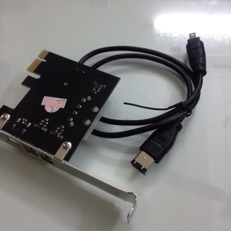 Card PCI Express to 1394 2 port
