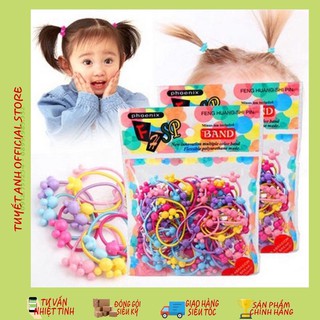 Set 10 sợi thun buộc tóc❤️free size