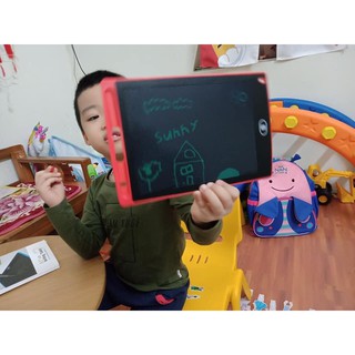 Bảng vẽ viết, Bảng nháp Tự Xóa Thông Minh Không Mực, màn LCD 8.5 inch + Tặng kèm pin