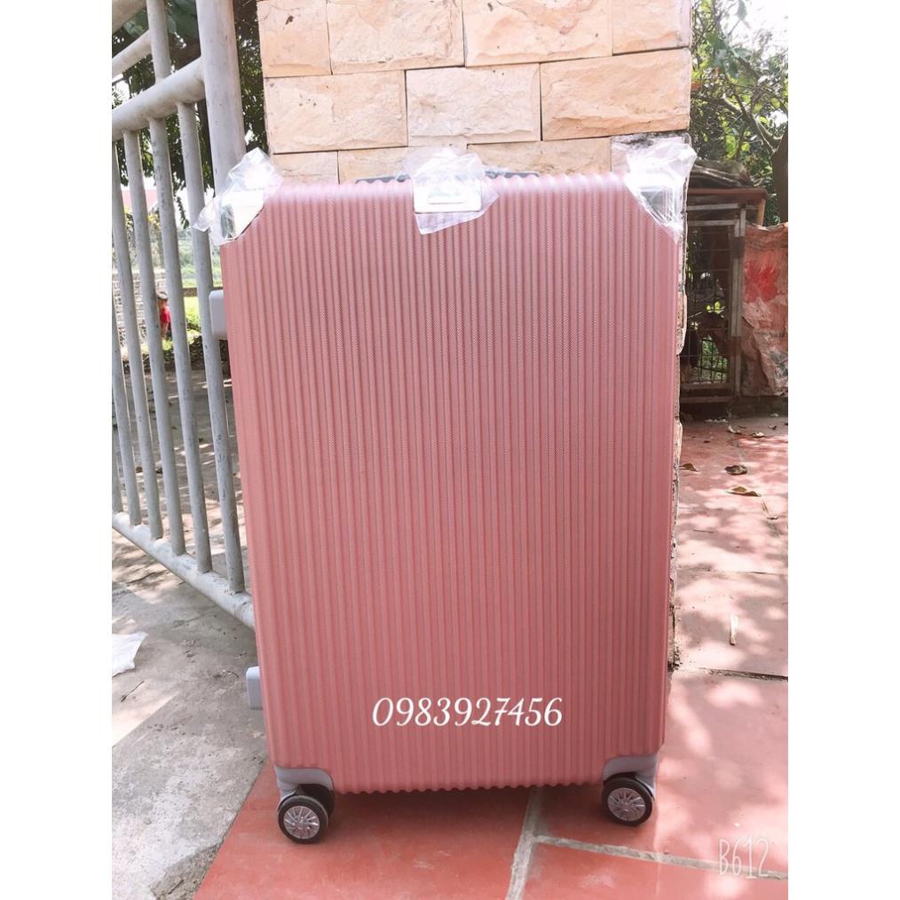 Vali nhựa sọc, sần 841 size  20 đủ màu, đủ size, Hàng chính hãng Hùng Phát,hàng luôn sẵn kho