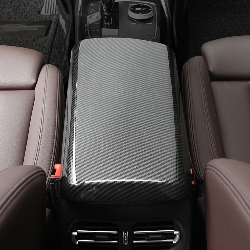 Khung viền bảng điều khiển trung tâm bằng sợi carbon cho BMW 3 4 Series G20 G21 G22 M Sport 2019-2021