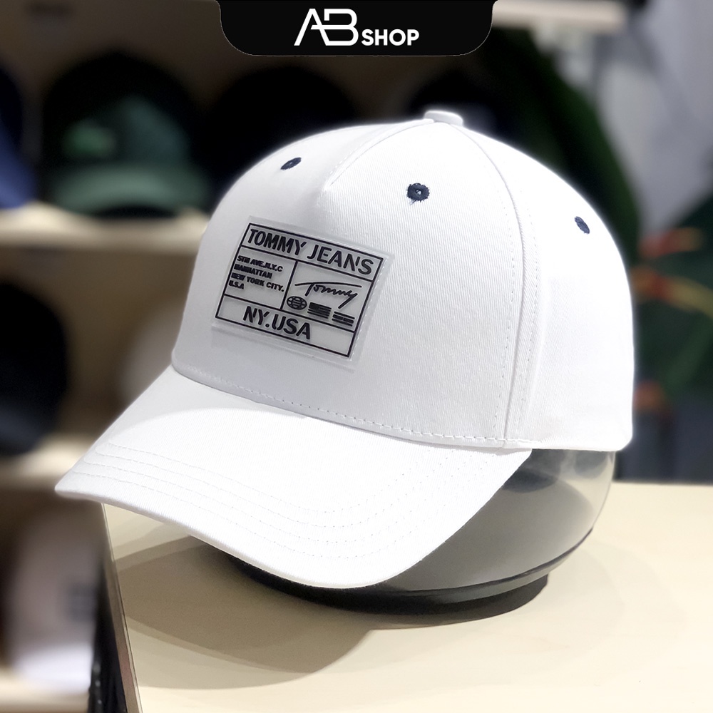 Mũ Lưỡi Trai Tommy Sili Xanh Navy và Trắng