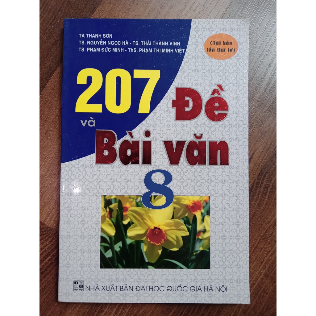 Sách - 207 Đề Và Bài Văn 8