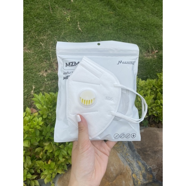 Thùng 100c Khẩu Trang Có Van N95 Cao Cấp MAZAMED