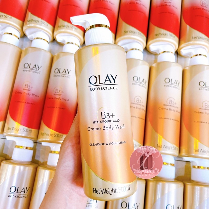 Sữa tắm ban đêm Olay Cleansing & Renewing Retinol B3 Mỹ 530ml/chai
