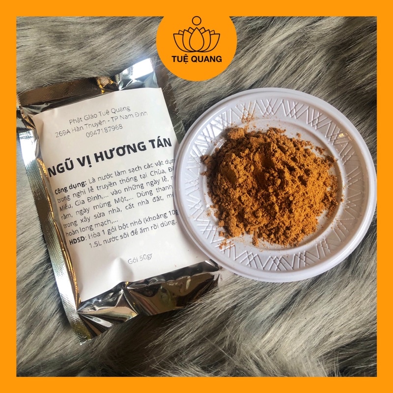 Gói 50gr bột ngũ vị hương tẩy uế