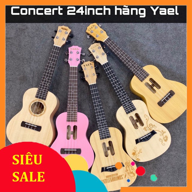 Ukulele Concert Yael - tặng đủ phụ kiện