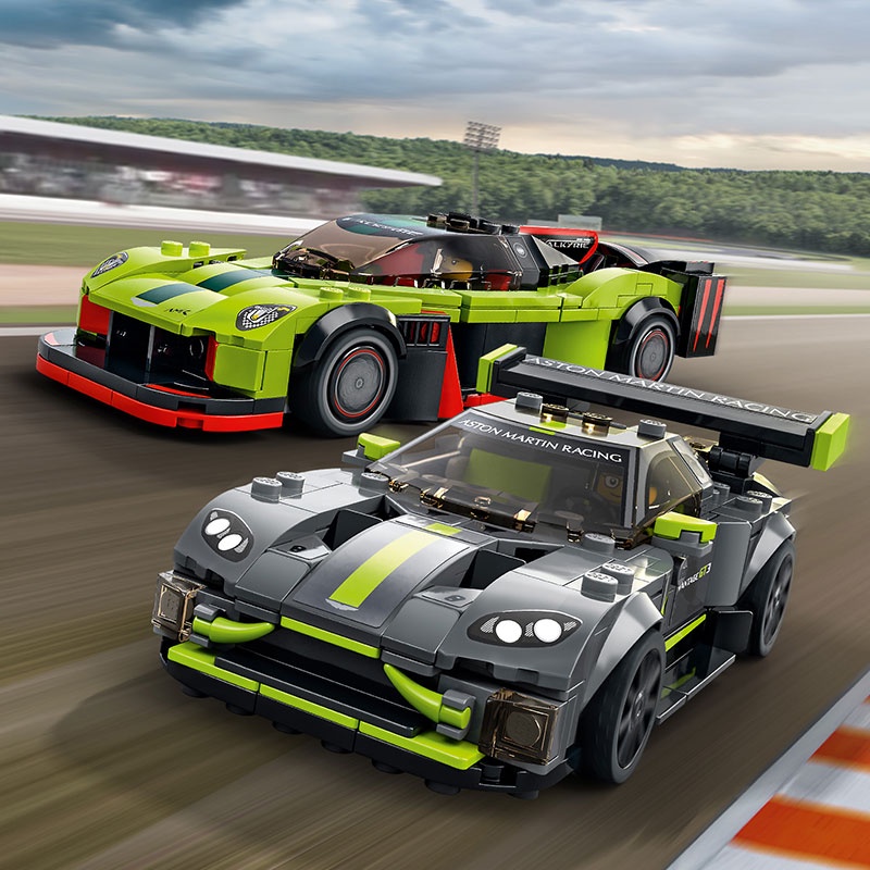 Đồ Chơi LEGO Siêu Xe Aston Martin Valkyrie Amr Pro And Aston Martin Vanta 76910 (592 chi tiết)