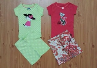Bộ borip bé gái Size 1-5T(8-17kg)