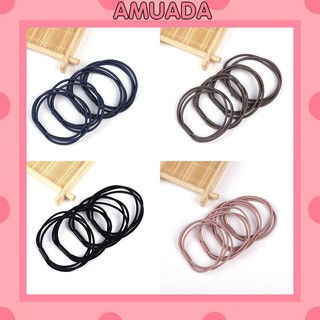Dây buộc tóc trơn Amuada chun buộc tóc siêu co giãn trơn nhiều màu SC23